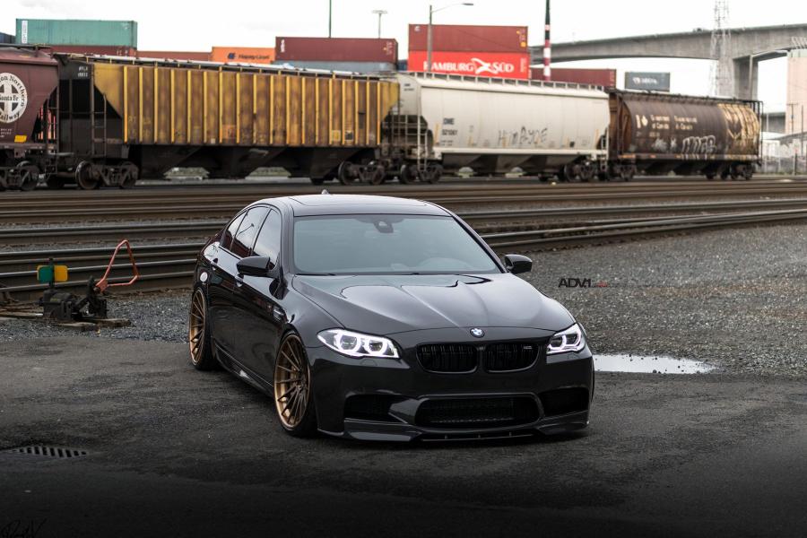  BMW M5 on ADV.1 Wheels (ADV15R TS CS) 2016 года  (фото 3 из 10)